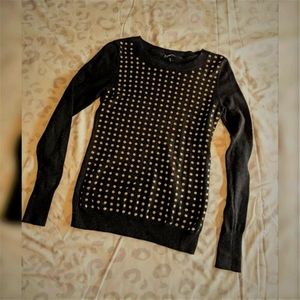 *Black & Gold Express Sweater- Size XS